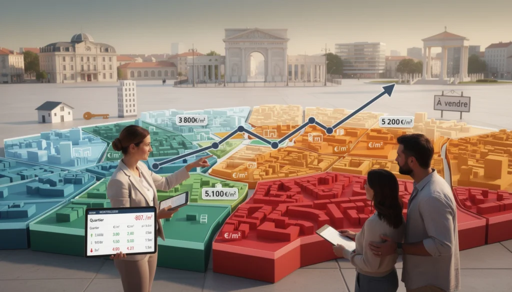évolution des prix au mètre carré par quartier évolution des prix au mètre carré par quartier