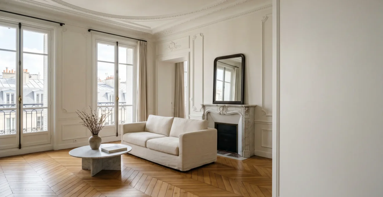 Appartement parisien élégant baigné de lumière naturelle avec vue dégagée, prêt pour une vente rapide