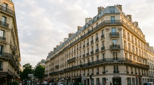 Vue d'ensemble du marché immobilier de luxe parisien symbolisant la reprise et les opportunités d'investissement